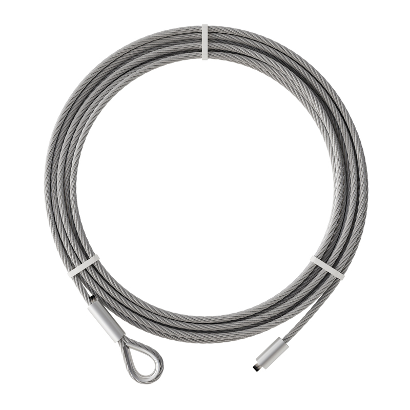 Swaged Thimble Eye & Stopper Wire Rope Sling for Zip Line